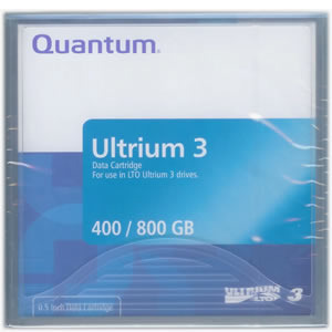 백업테이프 Quantum LTO3  400/800GB GEN3