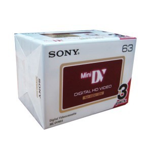 SONY 6mm MiniDV HD 63분 (3Pack)
