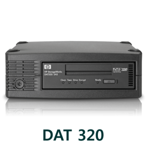 HP DAT320 SAS External 160/320GB AJ828A